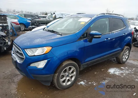 2020 Ford Ecosport Se z USA, uszkodzony, nr VIN MAJ6S3GL7LC360137